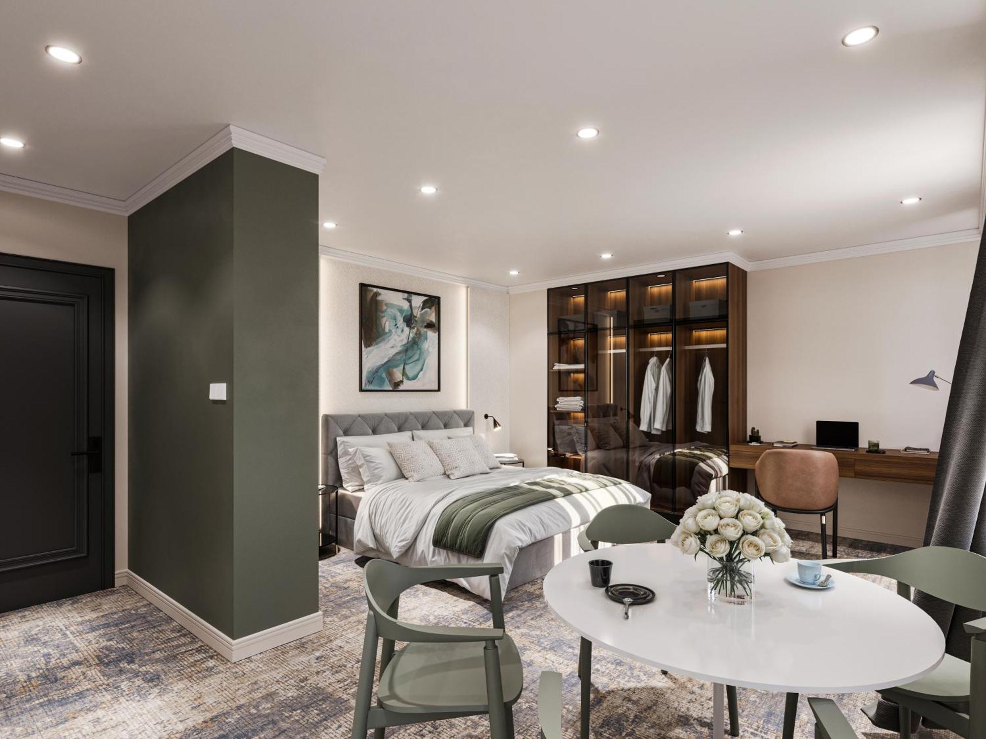 Black Gallo Residences Belgrado Buitenkant foto